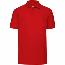 Polo à manches courtes Fruit Of The Loom pour homme (Rouge)