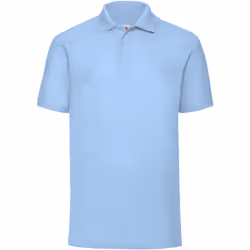 Polo à manches courtes Fruit Of The Loom pour homme (Bleu ciel)