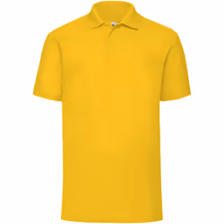 Polo à manches courtes Fruit Of The Loom pour homme (Tournesol)