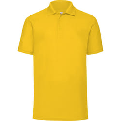 Polo à manches courtes Fruit Of The Loom pour homme (Tournesol)