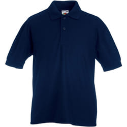 Fruit of the Loom - Polo - Enfant (Bleu marine foncé)