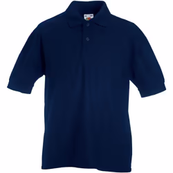 Fruit of the Loom - Polo - Enfant (Bleu marine foncé)
