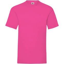 Fruit Of The Loom - T-shirt manches courtes - Homme (Fuchsia)