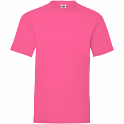 Fruit Of The Loom - T-shirt manches courtes - Homme (Fuchsia)