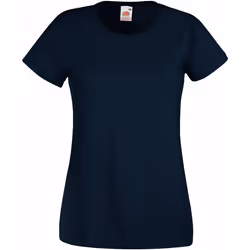Fruit Of The Loom - T-shirt manches courtes - Femme (Bleu marine foncé)