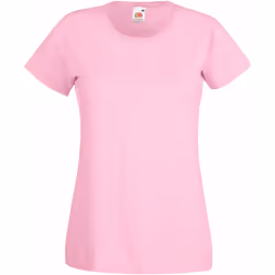 Fruit Of The Loom - T-shirt manches courtes - Femme (Rose clair)