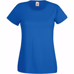 Fruit Of The Loom - T-shirt manches courtes - Femme (Bleu roi)