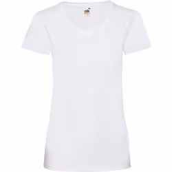 Fruit Of The Loom - T-shirt manches courtes - Femme (Blanc)