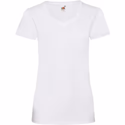 Fruit Of The Loom - T-shirt manches courtes - Femme (Blanc)