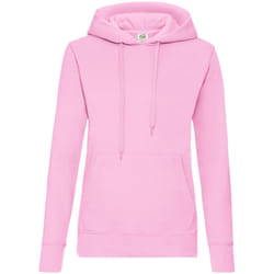 Fruit Of The Loom - Sweat à capuche - Femme (Rose clair)