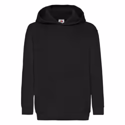 Fruit Of The Loom - Sweat à capuche - Unisexe (Noir)