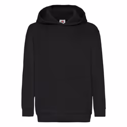 Fruit Of The Loom - Sweat à capuche - Unisexe (Noir)