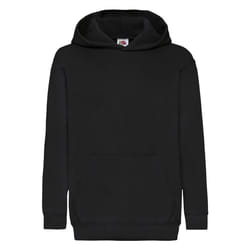 Fruit Of The Loom - Sweat à capuche - Unisexe (Noir)