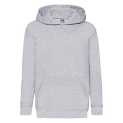Fruit Of The Loom - Sweat à capuche - Unisexe (Gris chiné)