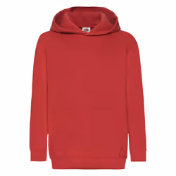Fruit Of The Loom - Sweat à capuche - Unisexe (Rouge)