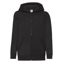 Fruit Of The Loom - Veste à capuche - Unisexe (Noir)