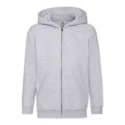 Fruit Of The Loom - Veste à capuche - Unisexe (Gris chiné)