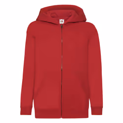 Fruit Of The Loom - Veste à capuche - Unisexe (Rouge)