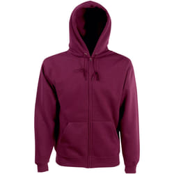 Fruit Of The Loom - Veste à capuche - Homme (Bordeaux)