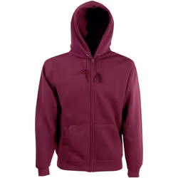 Fruit Of The Loom - Veste à capuche - Homme (Bordeaux)