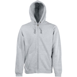 Fruit Of The Loom - Veste à capuche - Homme (Gris chiné)