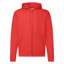 Fruit Of The Loom - Veste à capuche - Homme (Rouge)