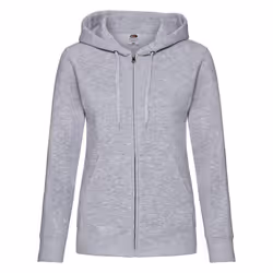 Fruit of the Loom - Sweat à capuche - Femme (Gris)