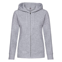 Fruit of the Loom - Sweat à capuche - Femme (Gris)