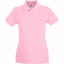 Fruit of the Loom - Polo PREMIUM - Femme (Rose clair)
