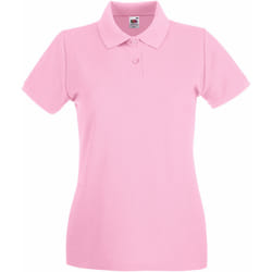 Fruit of the Loom - Polo PREMIUM - Femme (Rose clair)