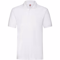 Fruit of the Loom - Polo PREMIUM - Femme (Blanc)