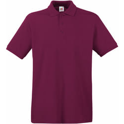 Fruit Of The Loom - Polo manches courtes - Homme (Bordeaux)