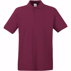 Fruit Of The Loom - Polo manches courtes - Homme (Bordeaux)