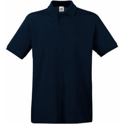 Fruit Of The Loom - Polo manches courtes - Homme (Bleu marine foncé)