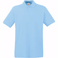 Fruit Of The Loom - Polo manches courtes - Homme (Bleu ciel)
