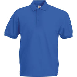 Polo à manches courtes Fruit Of The Loom pour homme (Bleu roi)