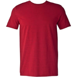 Gildan - T-shirt manches courtes - Homme (Rouge chiné)