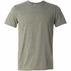 Gildan - T-shirt manches courtes - Homme (Vert kaki chiné)