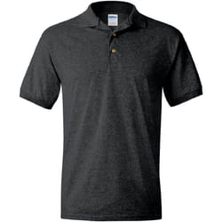 Gildan - Polo à manches courtes - Homme (Gris foncé chiné)