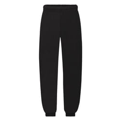 Fruit Of The Loom - Pantalon de jogging  - Enfants (Noir)