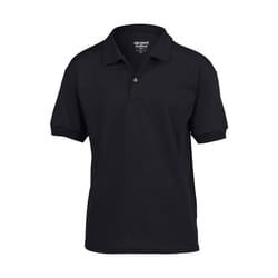 Gildan DryBlend - Polo - Enfant unisexe (Noir)