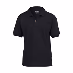 Gildan DryBlend - Polo - Enfant unisexe (Noir)