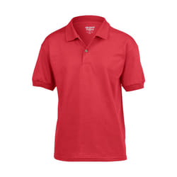 Gildan DryBlend - Polo - Enfant unisexe (Rouge)