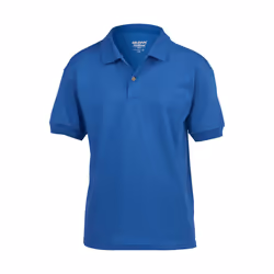 Gildan DryBlend - Polo - Enfant unisexe (Bleu royal)