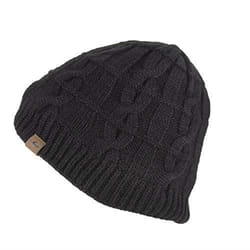 SealSkinz Waterproof Cold Weather Cable Knit Bonnet Homme Noir XXL 13100032000