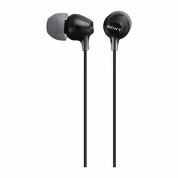 Sony MDR-EX15LP, Avec fil, 8 - 22000 Hz, Musique, 3 g, Écouteurs, Noir