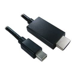 Spire HDMINIDP-HDMI-1M câble vidéo et adaptateur DisplayPort Noir