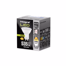 Integral LED ILGU10NC114 ampoule LED 4,9 W GU10 E