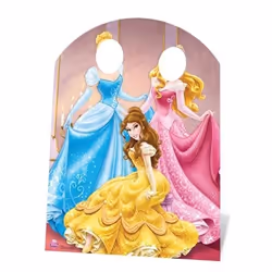 Passe Tête - Disney - Cendrillon - Hauteur 123 cm - Ultra léger - Décoration chambre enfant