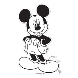Figurine en carton à colorier - Disney - Mickey Disney - Blanc - Mixte - 3 ans et plus